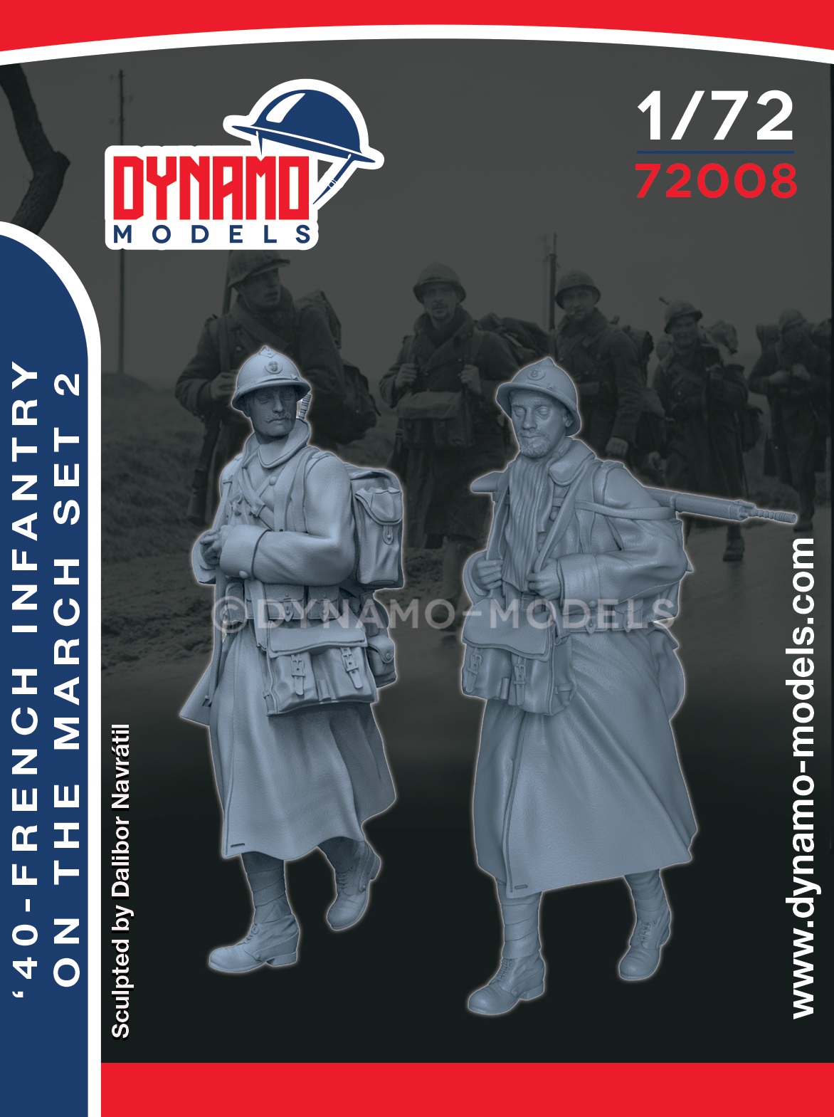 French Infantry Marching - France 1940 - set 2