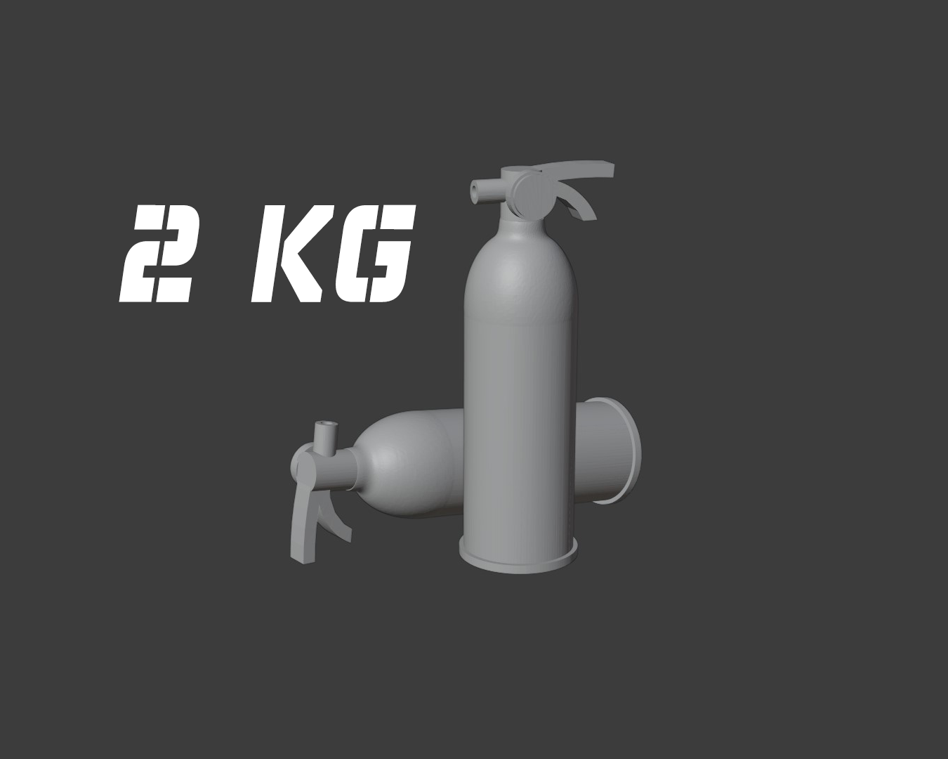 Fire extinguisher 2kg (4pc)