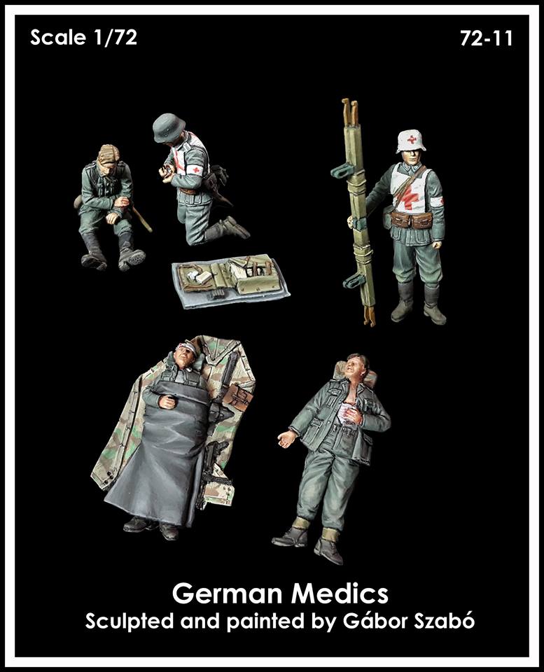 WW2 German medics - set 1