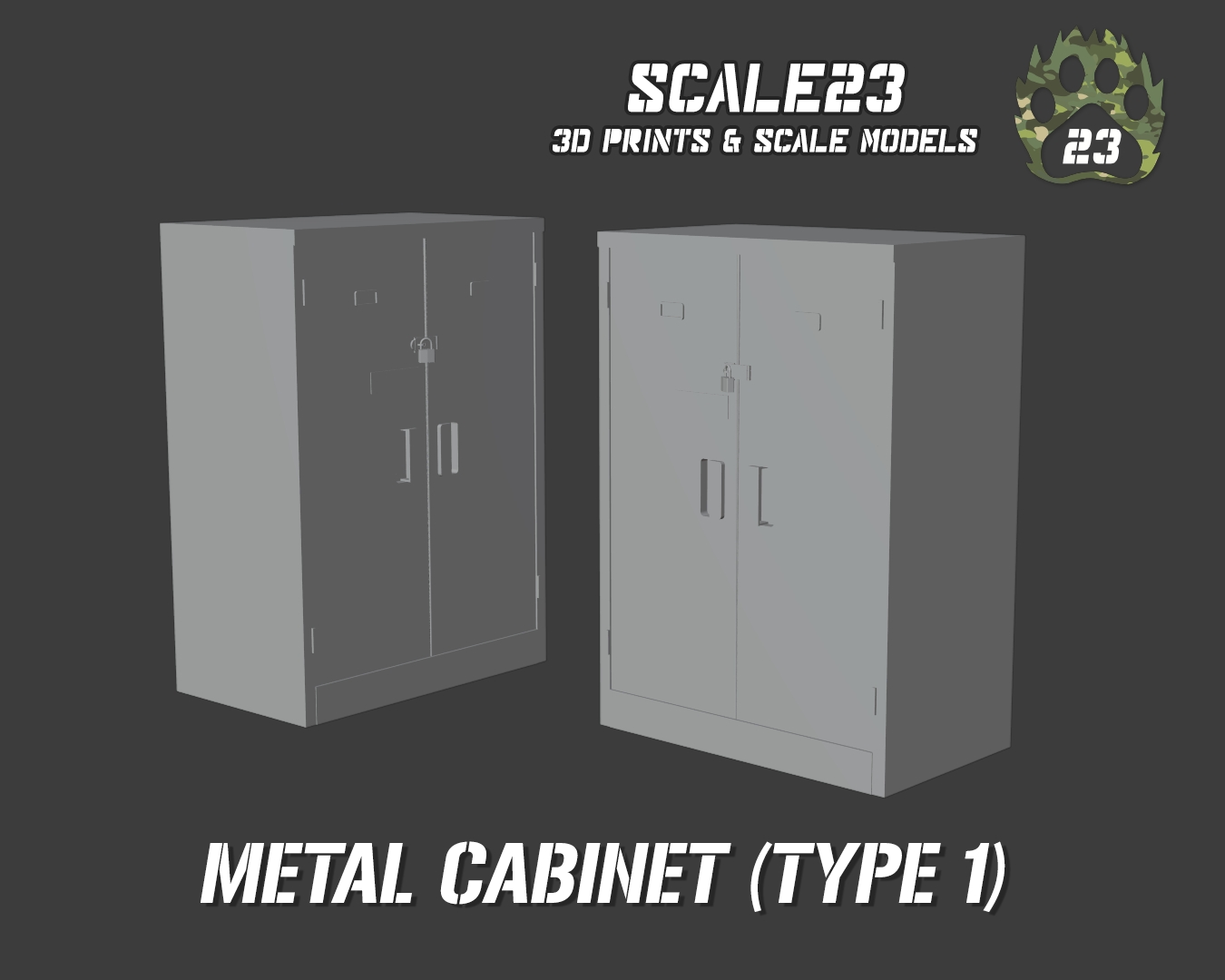 Metal cabinet - type 1