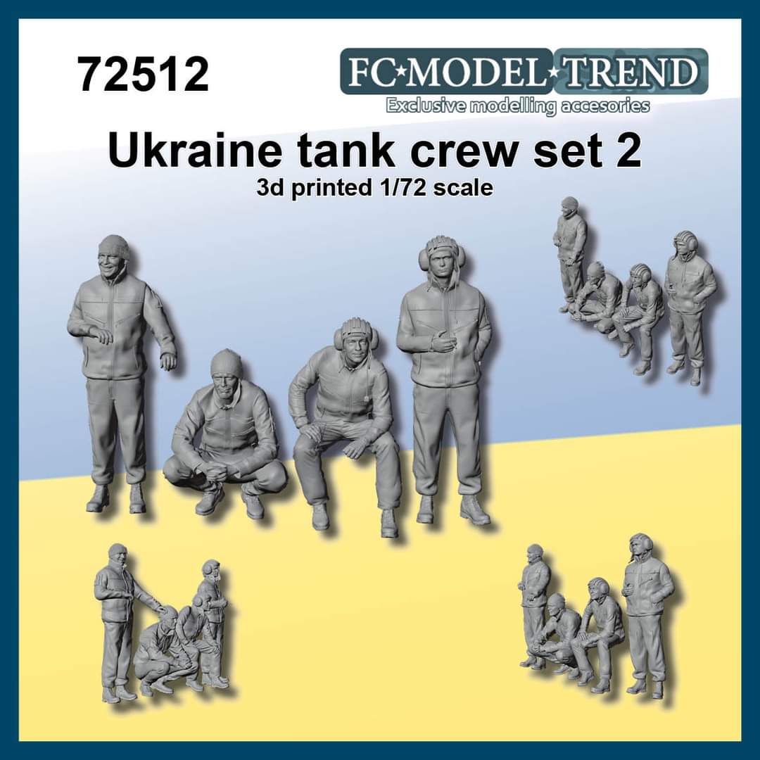 Ukraine tank crew - set 2