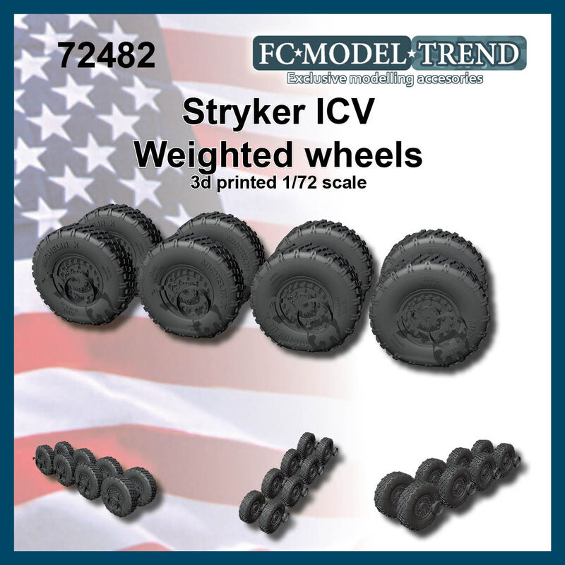 Stryker ICV weighted wheels