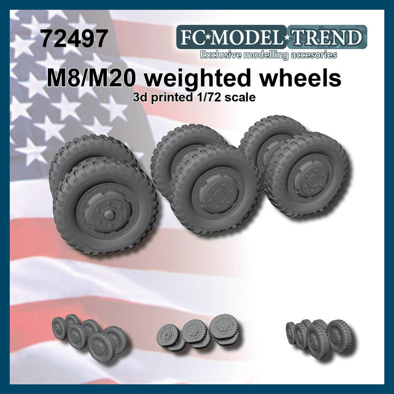 M8 / M20 weighted wheels
