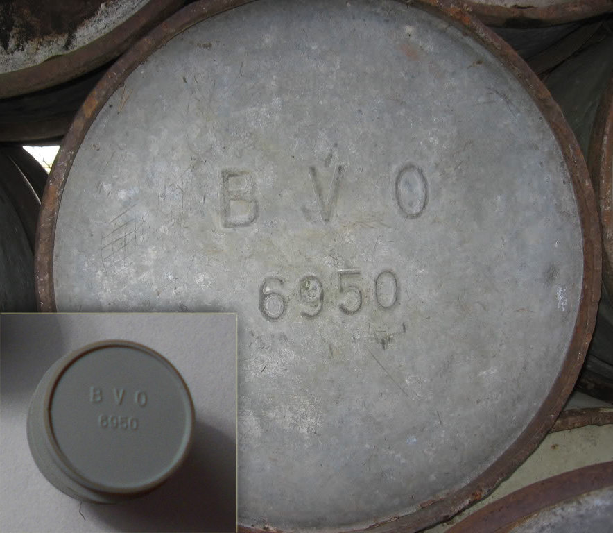 200L fuel drum - BVO 6950 (4pc)