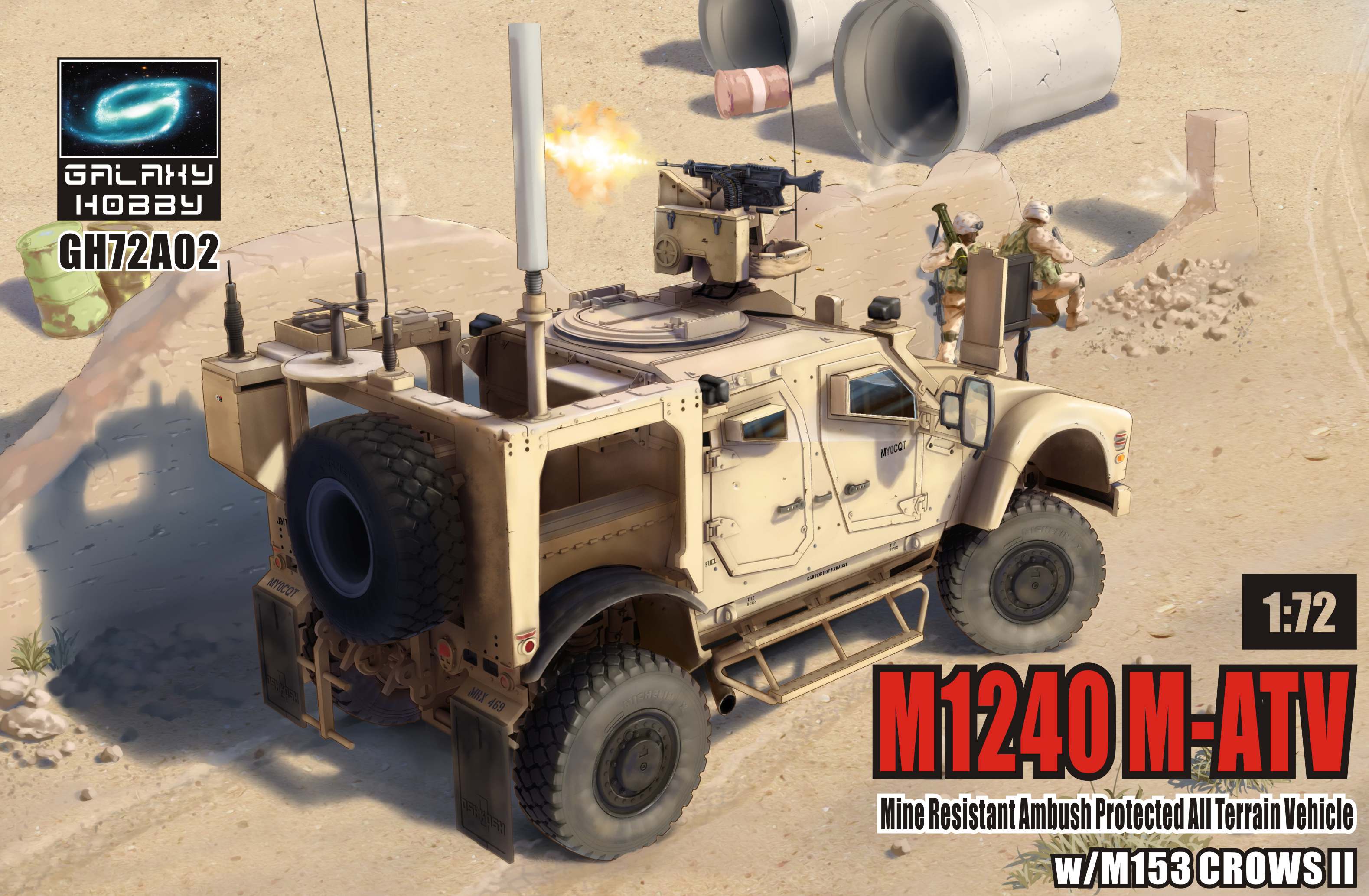 M1240 M-ATV with XM153 Crows II Rws