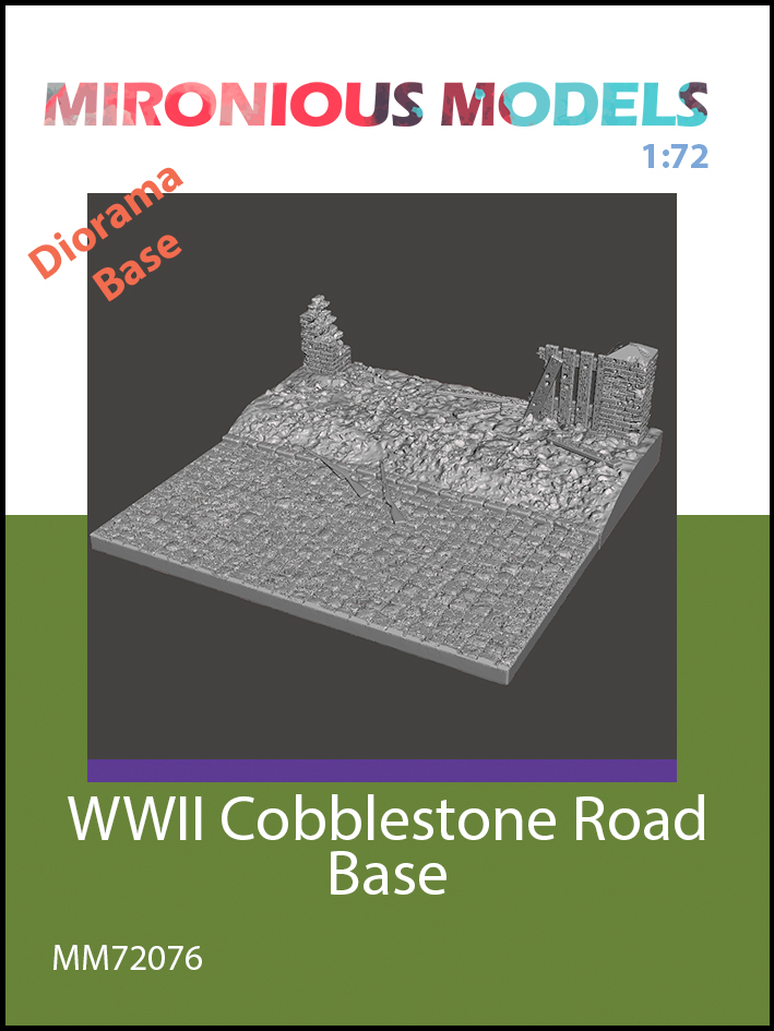 Cobblestone Road Base (6x6cm)