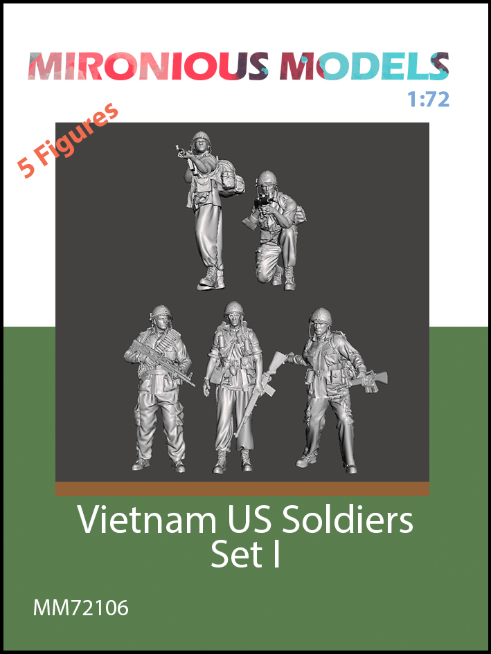 Vietnam U.S. Soldiers - set 1