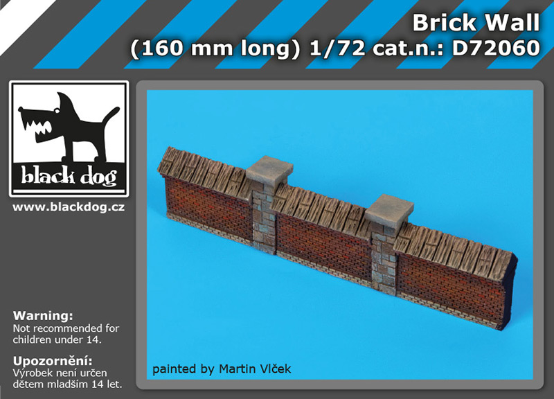 Brick wall (160 mm long)