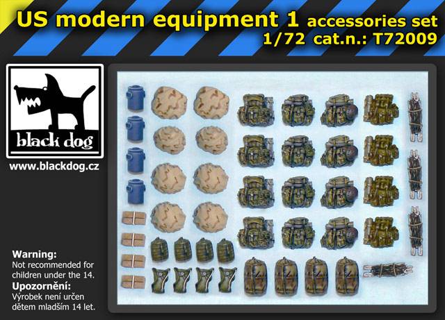 US modern equipment accessory set - 1