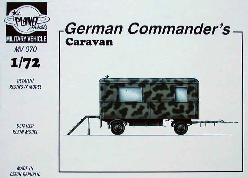 German Commander's caravan