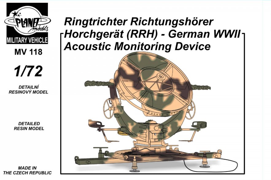 Ringtrichter Richtungshörer Horchgerät (RRH)