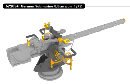 U-Boat 8,8cm gun (REV)