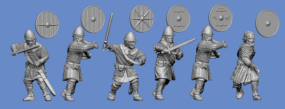 Hastings 1066 - Anglo-Saxon heavy infantry