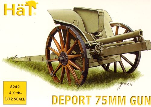 WWI Italian 75mm Deport Gun (4 kits)