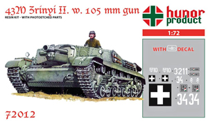 43M Zrinyi II with 105 mm gun