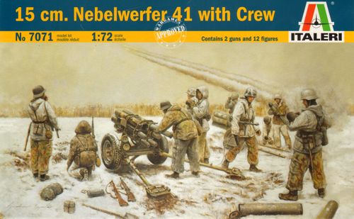 15cm Nebelwerfer 41 with Crew (ex esci)