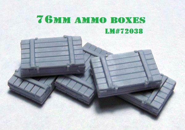 Ammo boxes 76mm (T-34/76, ZIS-2/ZIS-3)
