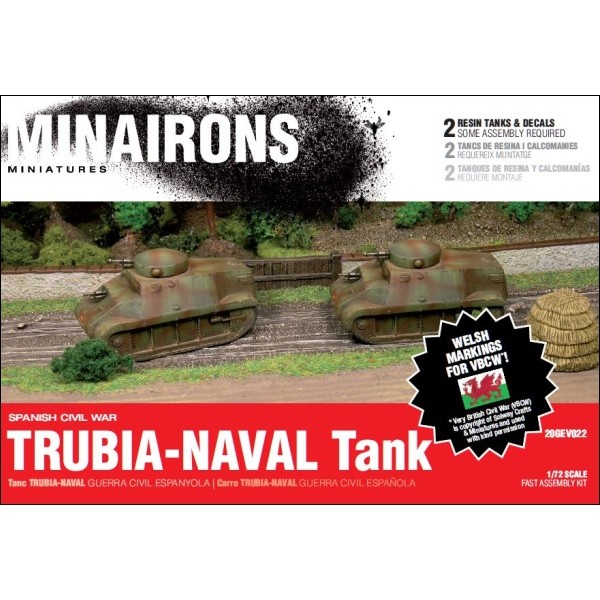 Trubia-Naval tank (2 kits) - Click Image to Close