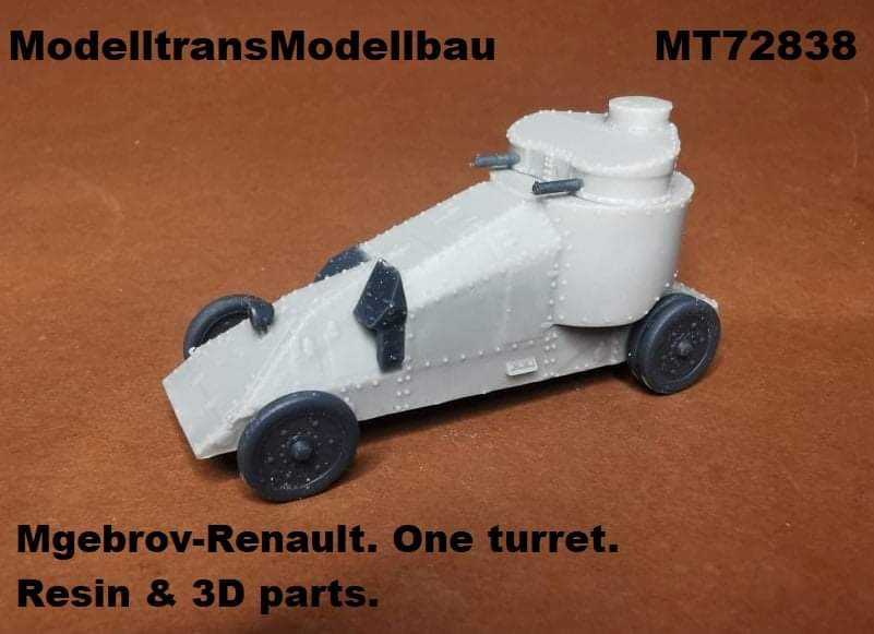 Mgebrov-Renault - single turret