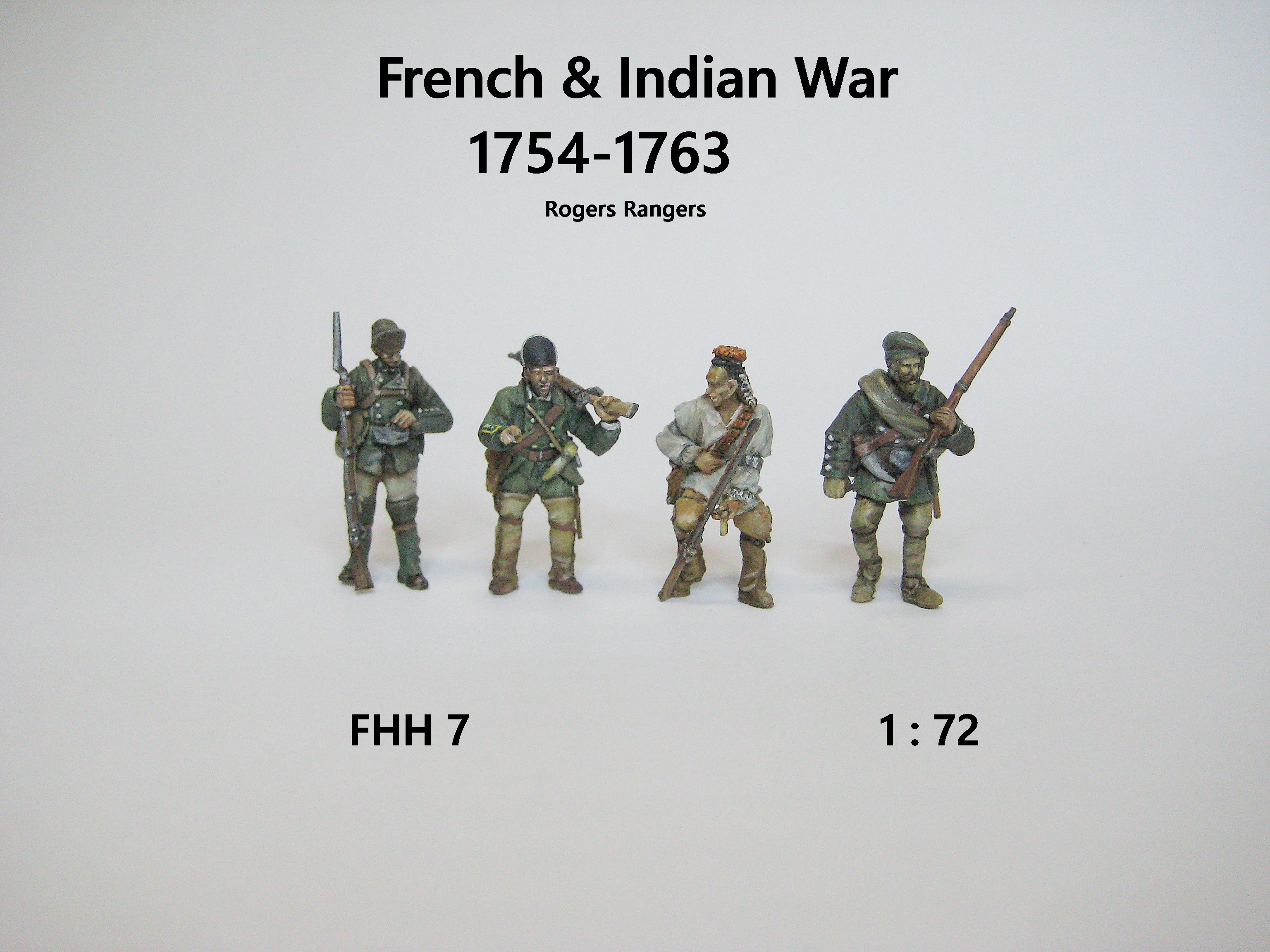 French and Indian War - Rogers Rangers - set 1