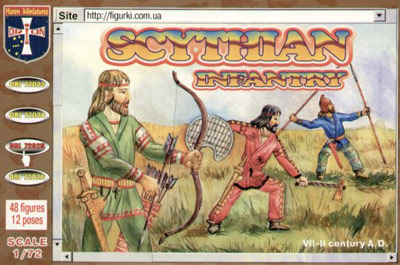 Scythian Infantry VII-II BC