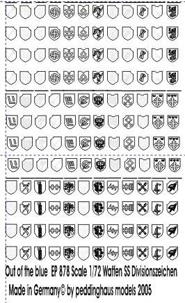 Waffen SS Division emblems