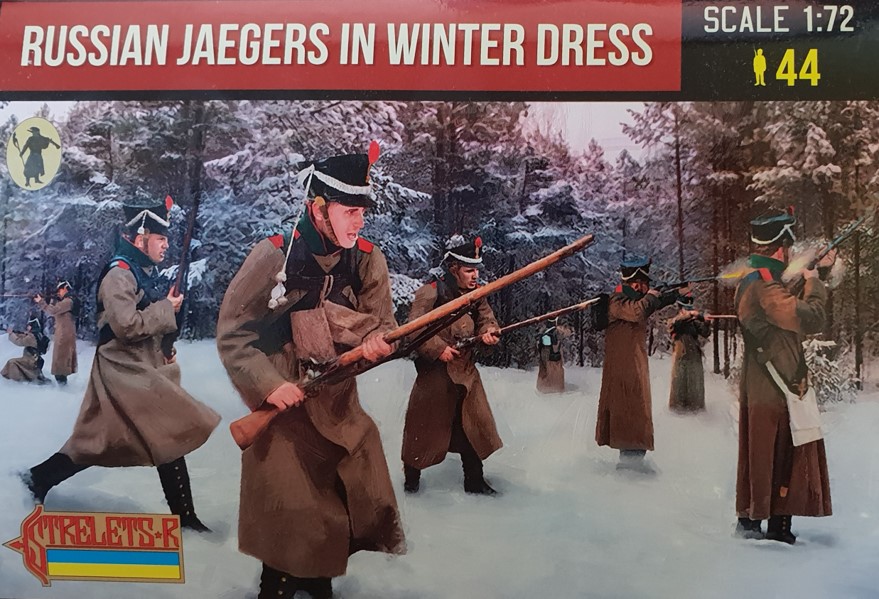 Napoleonic Russian Jaegers in Winter Dress
