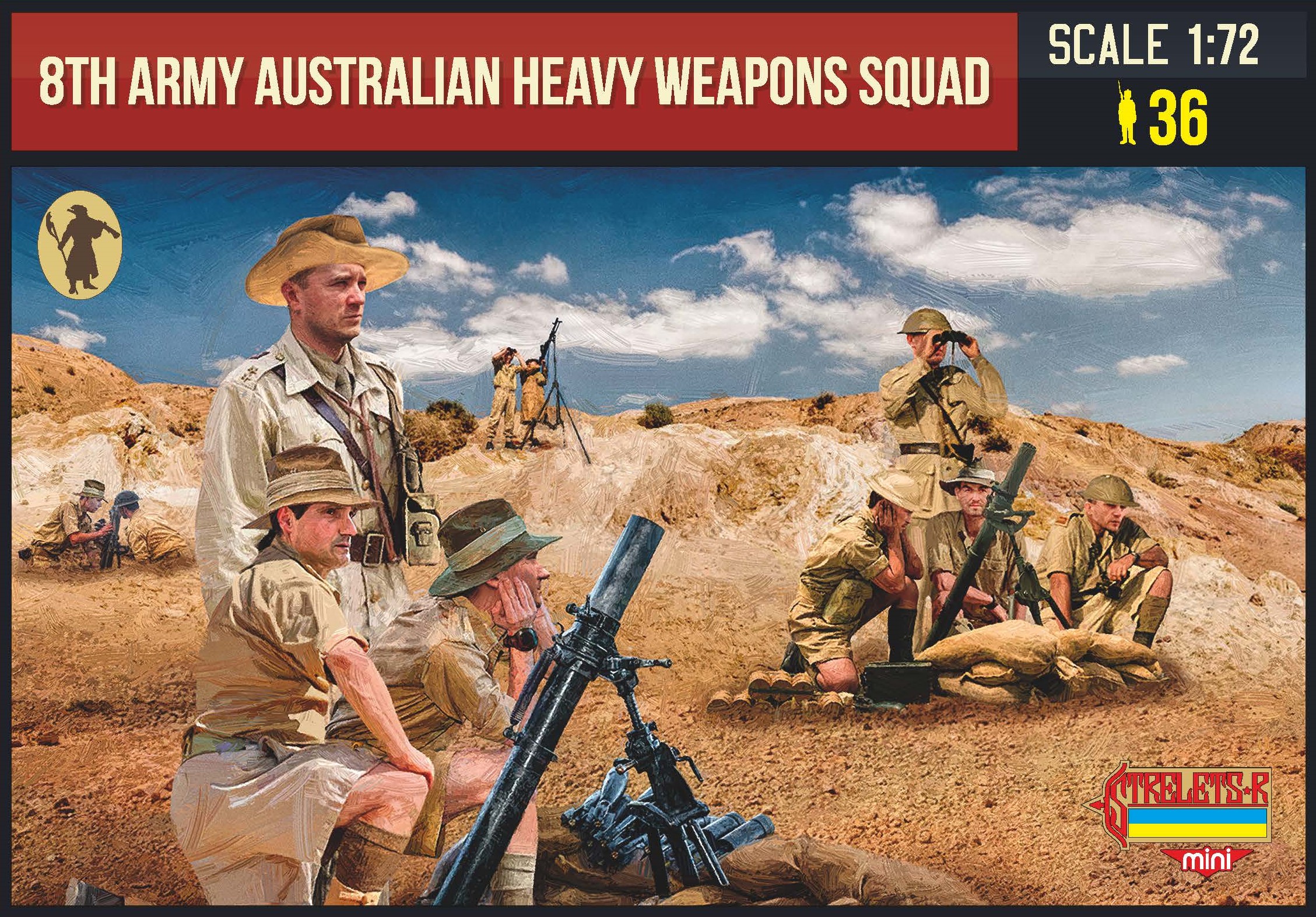 WW2 8th Army Australian Heavy Weapons