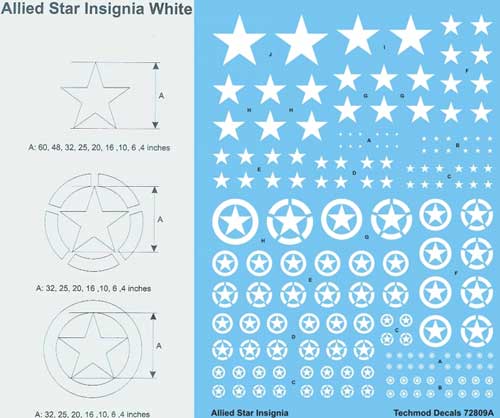 Allied Stars - white