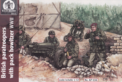 British Paras with 75mm gun WWII