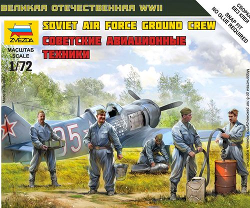 Soviet Airforce Ground Crew WW2